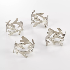 <b>Top</b> Quality Luxury Metal Napkin Ring Holder <b>Wedding</b> & Party <b>Table</b> <b>Decoration</b> - Product Image 5