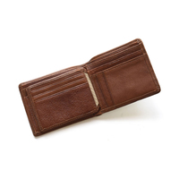Dompet kulit pria populer dompet bifold kulit asli pria kualitas tinggi dompet pria saku trendi desainer baru khusus
