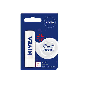Bálsamo Labial Hidratante y Reparador Nivea Lip Balm Med Repair para Labios Suaves y Saludables - Product Image 2