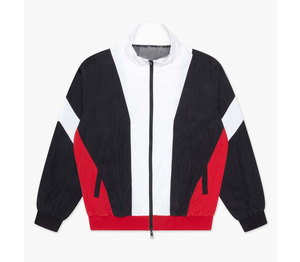 Conjunto de chándal cortavientos arrugado de dos piezas, chándal transpirable Unisex con estampado de logotipo personalizado de nueva moda para hombre - Product Image 6