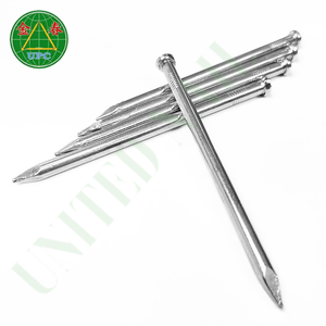 Clavos de acero de vástago liso fáciles de usar de la fábrica de Vietnam estilo a cuadros para mejoras del hogar DIY precio competitivo - Product Image 1