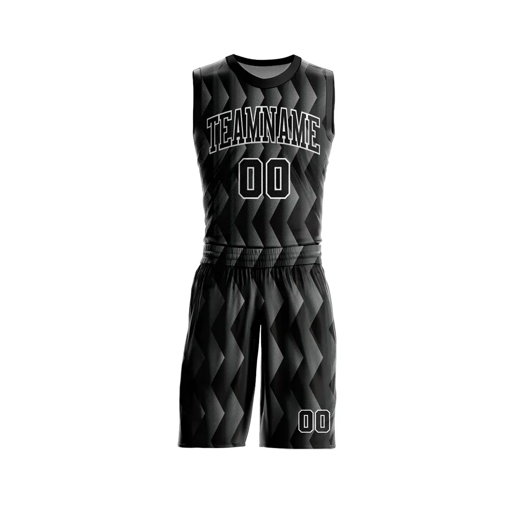 Offre Spéciale Sublimation Basket Ball Uniform Set Manches Moins Jersey Avec Short Custom Made Basketball Uniform Kit