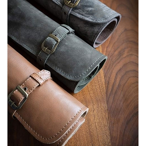 Sac de rangement pour couteaux en cuir durable fait à la main avec couleur et logo personnalisables Haute qualité - Product Image 6