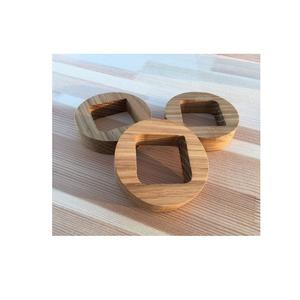 Elegant handcrafted wooden napkin rings set for stylish dining <b>tables</b> festive <b>occasions</b> weddings hotels restaurants and homes - Product Image 4