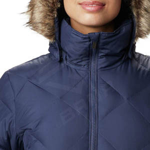 Dernière mode de veste en duvet d'hiver à manches longues pour garder la chaleur veste en duvet à bulles respirante pour femmes de grande taille - Product Image 5