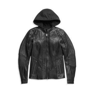 VESTE EN CUIR 3-EN-1 POUR FEMME HARLEY DAVIDSON AURORAL II - Product Image 1
