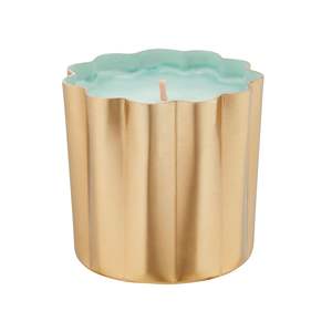 <b>Large</b> Metal Wax <b>Candle</b> Jar For Living Room Decoration Adding Warmth And Luxury Feel To Home Interiors Effortlessly - Product Image 1