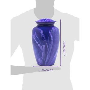 Urnes de cendres funérailles en métal faites à la main de meilleure qualité pour les cendres humaines avec fournitures funérailles disponibles à un prix abordable - Product Image 3