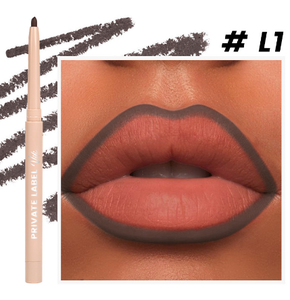 <span class=keywords><strong>Crayon</strong></span> à lèvres cosmétique végétalien pigmenté longue durée avec logo privé <span class=keywords><strong>crayon</strong></span> à lèvres rétractable mat de haute qualité - Product Image 4