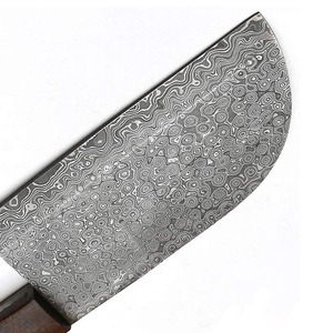 Cuchillo de Cocina de Acero de Damasco Forjado a Mano con Logotipo Personalizado, Cuchillo de Chef con Mango de Madera, Alta Calidad, Ecológico, para Diestros - Product Image 5