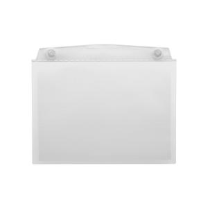 Portadocumenti multi-vista, magnetico, bianco, A5 orizzontale, 2 magneti in neodimio (sigillati), 10 pz / confezione.- MU2250-02 - Product Image 2