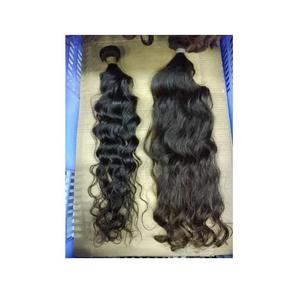 Paquetes de cabello indio crudo de grado Hamson 14A Super doble cutícula dibujada alineada sin procesar solo donante vietnamita onda Natural - Product Image 1