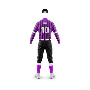 เครื่องแบบเบสบอลแฟชั่นน้ำหนักเบาใส่สบายผ้าซับลิเมชันออกแบบได้ตามต้องการ - Product Image 4