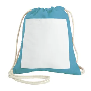 Personalized Sport <b>Drawstring</b> <b>Backpack</b> Promotional Jute Gadgets Customizable with Specific Features - Product Image 2