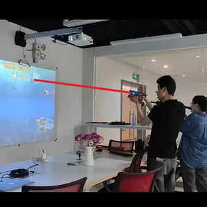เครื่องยิงเกมจำลอง VR FPS แบบอินเทอร์แอคทีฟตรวจจับการเคลื่อนไหวผนังเครื่องยิงปืนเสมือนจริงปราศจากแว่นตา - Product Image 1