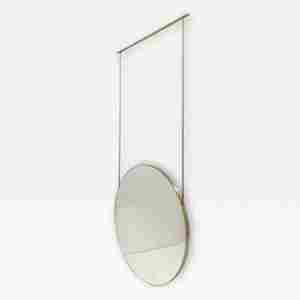 Espejo de pared redondo de metal moderno con tamaño personalizable y decoración de boda Exportación de alta calidad - Product Image 5