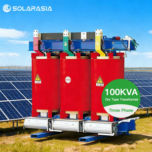 หม้อแปลงไฟฟ้า100kva สามเฟสอลูมิเนียมทองแดงหล่อแบบแห้งเกรดพรีเมี่ยมสำหรับอุตสาหกรรม - Product Image 3
