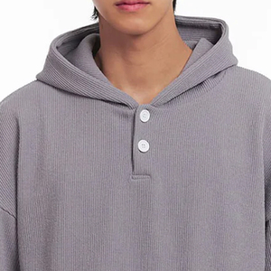 Solid Color Men <b>Hoodie</b> Casual Wear Wholesale Rate For Bulk Buyers / <b>Trendy</b> Streetwear Design With Customized Logo Design Cheap - Product Image 2