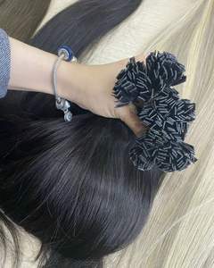 Extensions de cheveux humains, 100% naturels, bruts, vierges, reny, double bande, i tip, vente en gros - Product Image 4