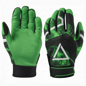 Gants de frappe de baseball à ajustement sécurisé, prix de gros, conception personnalisée, marque, support de poignet, gants de frappe de softball de qualité professionnelle - Product Image 1