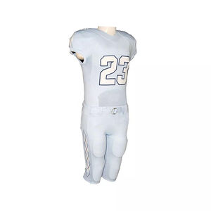 Uniforme de Fútbol Americano con Nombre y Número del Equipo, Manga Corta, Alta Calidad, Antibacteriano, Colores Personalizados - Product Image 4