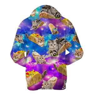 Sweat à capuche unisexe surdimensionné en polaire 100% polyester de 250 g/m², avec fermeture éclair vintage, personnalisable par le fabricant, broderie et impression - Product Image 5