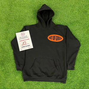 Sweat à capuche vintage surdimensionné pour homme, 100 % coton molletonné respirant, épais, avec poches, impression numérique, logo personnalisé - Product Image 1