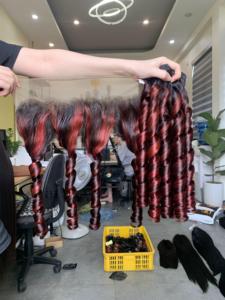 Cabello Humano Natural Vietnamita con Efecto Mágico y Voluminoso, Color Natural, Procedente de Vietnam - Product Image 2