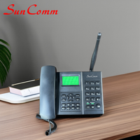 Téléphone fixe sans fil 4G LTE VoLTE SunComm SC-9600C-4GW avec port LAN, écran de 4,3 pouces, batterie de 2000 mAh