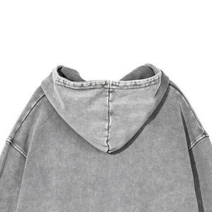 La migliore vendita di felpa con cappuccio da uomo in colori personalizzati manica lunga <span class=keywords><strong>abbigliamento</strong></span> invernale in tessuto ODM stampa Logo personalizzato formato 6XL - Product Image 5