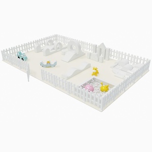 Çocuk oyun alanı kapalı çocuklar yumuşak oyun ekipmanları Merry <span class=keywords><strong>Go</strong></span> yuvarlak top çukur slayt ile - Product Image 3