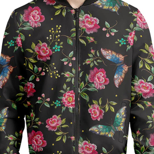 Última llegada gráfico personalizado impreso nuevo al aire libre impermeable logotipo personalizado hombres chaqueta de bombardero para hombres OEM mantenido - Product Image 3