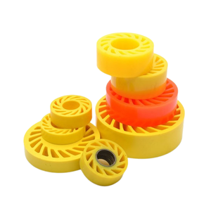 ล้อโพลียูรีเทนแสงอาทิตย์ที่เชื่อถือได้ทนทานการบีบอัดเป็นศูนย์สำหรับอุตสาหกรรม OEM ที่ต้องการ - Product Image 1