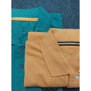 Polo informal de talla grande para hombre orientado a la exportación, Polo cómodo de tela de punto de color sólido, Polo de color verde de BD - Product Image 5