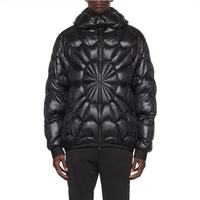 Nueva Chaqueta Acolchada de Moda Personalizada, Estilo Urbano, con Capucha, Impermeable, Cortavientos, Transpirable y Reversible, con Relleno de Algodón