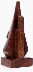 Increíble soporte único para gafas, soporte para gafas de madera natural para oficina y hogar - Product Image 2