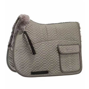 ชุดแผ่นรองอานม้าแบบมืออาชีพ ผ้าบุนุ่มสบาย ปรับแต่งได้ อุปกรณ์ขี่ม้าที่ทนทาน - Product Image 1