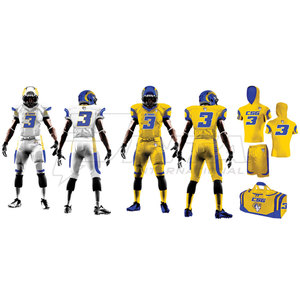 Estilo único Venta caliente Uniforme de fútbol americano Equipo de material duradero Uniforme de fútbol americano - Product Image 1