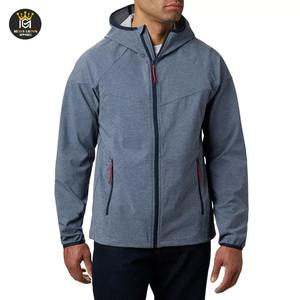 แจ็กเก็ตน้ำหนักเบาของผู้ชายเสื้อแจ็คเก็ตผ้านิ่มสำหรับใส่ทำงานในฤดูหนาวพิมพ์โลโก้ได้ตามต้องการ - Product Image 1