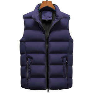 เสื้อกั๊กพัฟเฟอร์ลำลองสำหรับผู้ชาย ทรงเข้ารูป ใส่ได้ในฤดูหนาว - Product Image 4