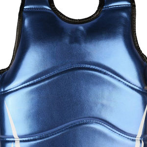 Protection de poitrine d'entraînement Gel rembourrage soutien de poitrine Logo Taekwondo garde de poitrine boxe protecteur de corps vêtements d'entraînement d'arts martiaux - Product Image 4