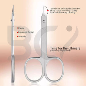 Classic Expert Series Tijeras para cutículas Antideslizante Mejor proveedor Alta calidad Al por mayor Manicura Pedicura Tijeras para cutículas para uñas - Product Image 4