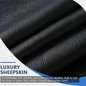 Gants de conduite en cuir pour hommes, durables, confortables, décontractés, compatibles avec les écrans tactiles, imperméables, de protection pour moto, pour la conduite quotidienne et le vélo - Product Image 6