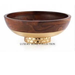 Unique Handturned Wooden <b>Bowl</b> Made From Fine Wood Perfect for Serving Fruits Nuts and Other <b>Snack</b> Items - Product Image 3