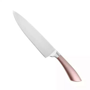 Offre Spéciale : Ensemble de 4 Couteaux de Cuisine Écologiques en Acier Inoxydable avec Manche Creux en Plastique Coloré – Couteaux de Chef pour la Découpe - Product Image 6
