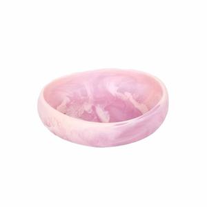 Bol à salade de luxe en résine bleue, vaisselle écologique, compatible lave-vaisselle, léger, idéal pour la maison, l'hôtel, le restaurant, les fêtes - Product Image 5