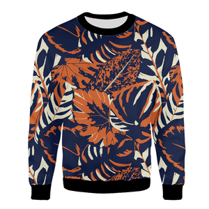 เสื้อสเวตเชิ้ตแบบซับลิเมชั่นสั่งทำพิเศษ คุณภาพสูง สำหรับผู้ชาย คอกลม ลายดอกไม้ - Product Image 5