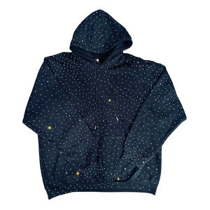 Sudadera de Felpa de Algodón Bordada Personalizada de Alta Calidad, Tejido Grueso, Estilo Vintage Lavado, con Bolsillo Canguro, Ecológica y Transpirable - Product Image 4