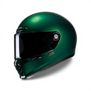 HJC V10 Original Full Face Motorcycle Helmet Modern ABS Shell with <b>Mirrored</b> Visor <b>XL</b> Size for Head Fit New Condition - Product Image 1