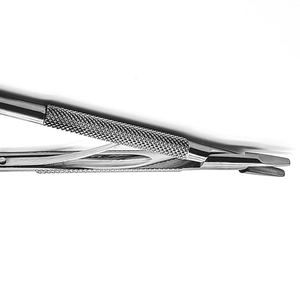 Venta caliente Castroviejo Barraquer Micro Agujas Portaagujas Carburo de tungsteno 12cm Alemán Acero inoxidable Castroviejo Portaagujas - Product Image 5